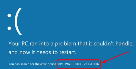 How to Fix a DPC Watchdog Violation in Windows 10?