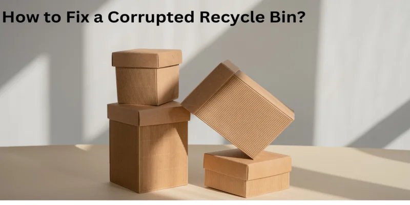 How to Fix a Corrupted Recycle Bin?